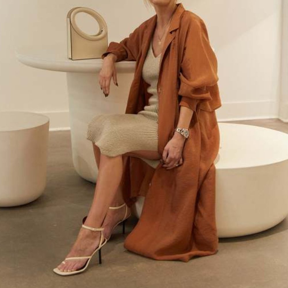 RACHEL COMEY KILO TRENCH COPPER SZ M/L